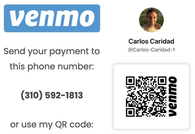 Carlos Caridad Venmo